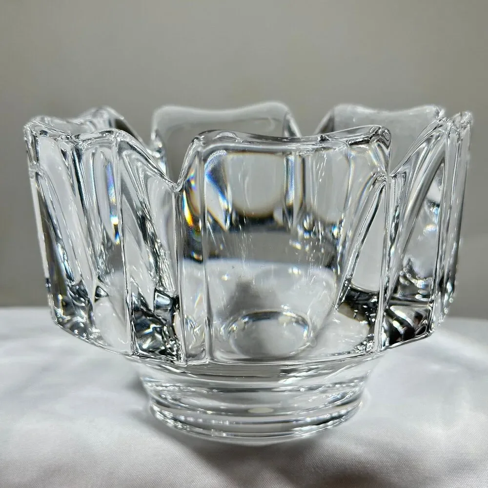 Orrefors White and Silver Dinnerware
